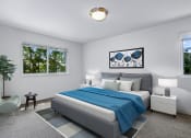 Thumbnail 3 of 10 - large bedroom at Overlook Apartments, Hyattsville, 20782