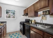 Thumbnail 1 of 10 - kitchen at Overlook Apartments, Hyattsville
