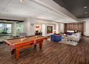 Thumbnail 12 of 18 - resident community room at Colesville Towers Apartments, Silver Spring, Maryland