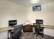 Thumbnail 15 of 18 - computer room at Colesville Towers Apartments, Silver Spring