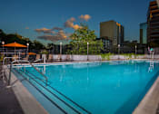 Thumbnail 10 of 18 - Twilight Pool at Colesville Towers Apartments, Silver Spring, 20910