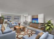Thumbnail 5 of 14 - Modern Living Room at Metro 710, Maryland