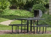 Thumbnail 17 of 17 - Grilling station at Versailles Apartments, Towson, Maryland