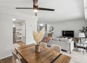 Thumbnail 10 of 49 - Warm Living And Dining Room at Columbia Pointe, Columbia, MD, Maryland , 21045