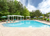 Thumbnail 27 of 48 - pool with cabana at Brodick Hill, Lithia Springs, GA, 30122