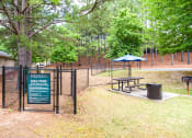 Thumbnail 47 of 48 - dog park with seating at Brodick Hill, Lithia Springs, Georgia