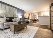 Thumbnail 6 of 37 - model apartment living room at Palmetto Place, Fort Mill