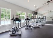 Thumbnail 38 of 48 - fitness center with treadmills at Brodick Hill, Lithia Springs, 30122