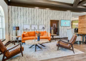 Thumbnail 8 of 29 - a living room filled with furniture and a large window at Century Belmont Station, Kentucky