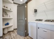 Thumbnail 27 of 29 - the collection 527 utility room with washer and dryer at Century Belmont Station, Louisville, KY