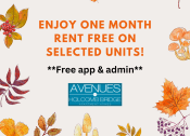 Thumbnail 1 of 30 - a graphic of leaves with text that says move in special and enjoy one month rent