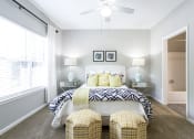 Thumbnail 18 of 48 - 2 bedroom model bedroom master at Brodick Hill, Lithia Springs, GA, 30122