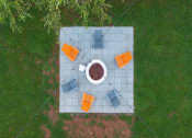 Thumbnail 7 of 34 - Outdoor seating area aerial view at The Oasis on Cascade, Georgia, 30310