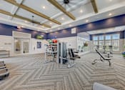 Thumbnail 20 of 39 - Gym at Century Mundy Mill Apartments, Oakwood, GA