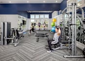 Thumbnail 14 of 39 - Fitness center at Century Mundy Mill Apartments, Oakwood, GA