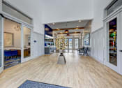 Thumbnail 32 of 39 - Wooden flooring at Century Mundy Mill Apartments, Oakwood