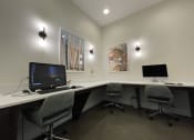 Thumbnail 10 of 26 - Business center at Oasis at Cedar Branch in Wilmington, NC