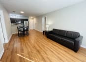 Thumbnail 17 of 26 - Two-bedroom living room at Oasis at Cedar Branch in Wilmington, NC