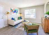 Thumbnail 4 of 53 - a living room with a couch and a chair at The Dylan, Murfreesboro Tennessee