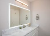 Thumbnail 53 of 53 - a bathroom with a sink and a mirror at The Dylan, Murfreesboro, TN 37129