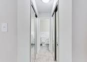 Thumbnail 32 of 35 - Hallway with lighting at Parkside at Sandy Springs Atlanta, GA