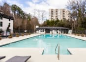 Thumbnail 1 of 35 - Sparkling pool with sundeck at Parkside Sandy Springs