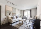 Thumbnail 5 of 29 - Modern Living Room at The Metro Apartments, Georgia, 30339