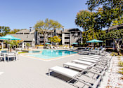 Thumbnail 21 of 26 - Swimming Pool And Relaxing Area at Wood Terrace, Doraville