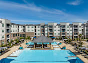 Thumbnail 16 of 28 - Outdoor Swimming Pool at Caldwell, Houston, Texas
