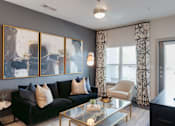 Thumbnail 9 of 28 - Modern Living Room at Caldwell, Texas, 77084