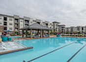 Thumbnail 17 of 28 - Large swimming pool at Caldwell, Houston, TX