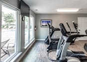 Thumbnail 19 of 22 - Fitness Center at The Addison at Collierville Apartments, Tennessee, 38017