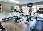 Thumbnail 18 of 22 - Fitness Studio at The Addison at Collierville Apartments, Collierville, 38017