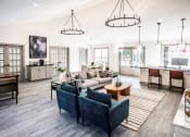 Thumbnail 28 of 40 - Modern clubhouse with ample seating located at Addison on Cobblestone located in Fayetteville, GA 30215