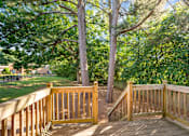 Thumbnail 8 of 19 - Deck and Trees at Arbors at Smyrna, Smyrna, GA