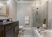 Thumbnail 10 of 32 - Full Bathroom at Arlo Luxury Apartment Homes, Arkansas