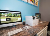 Thumbnail 24 of 36 - Business Center With 2 Computers, Printer and Copy Machine at Autumn Park Apartments, Charlotte, NC 28262