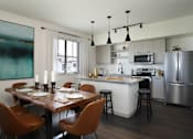 Thumbnail 3 of 20 - Kitchen and dining at Azola West Palm Beach, West Palm Beach, Florida