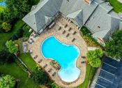 Thumbnail 18 of 29 - Aerial view of pool  at Reserve Bartram Springs, Jacksonville, FL