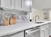Thumbnail 3 of 42 - Gourmet Kitchen at Bridgewater Apartments, Duluth, 30096