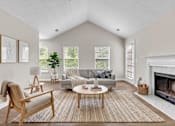 Thumbnail 6 of 42 - Living Area at Bridgewater Apartments, Duluth, GA, 30096