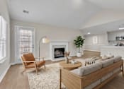 Thumbnail 7 of 42 - Living Room at Bridgewater Apartments, Duluth, GA
