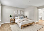 Thumbnail 11 of 42 - Primary Bedroom at Bridgewater Apartments, Georgia, 30096