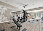 Thumbnail 33 of 42 - Exercise Room at Bridgewater Apartments, Georgia, 30096