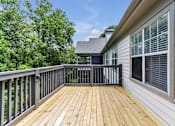 Thumbnail 20 of 42 - Wooden Deck at Bridgewater Apartments, Duluth, GA, 30096