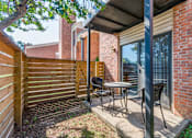Thumbnail 23 of 23 - Backyard Patio at Brightwaters Apartments, Little Rock, AR, 72202