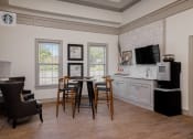 Thumbnail 11 of 19 - Coffee Bar in Clubhouse at Cambridge Square Apartments, Overland Park, KS 66211