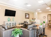 Thumbnail 23 of 25 - Clubroom With TV at Carson Street Towers, Overland Park, KS 66223