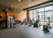 Thumbnail 13 of 17 - the gym at the district flats apartments in lenexa