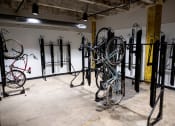 Thumbnail 17 of 23 - a bike rack with several bikes hanging on it at Conwood Flats, Tennessee, 38107